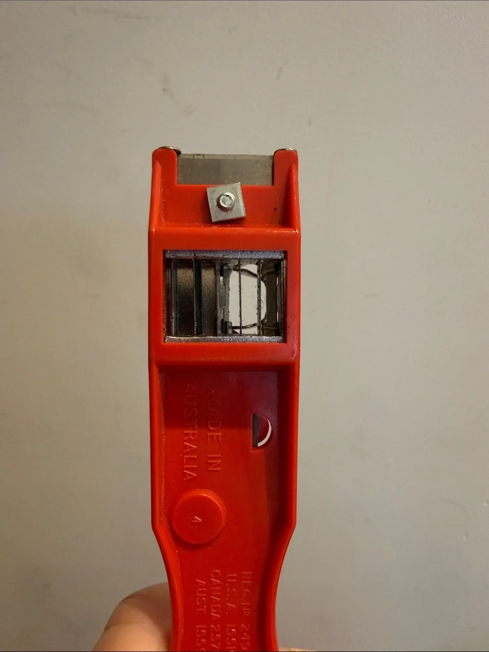 Vintage Red Can & Jar Opener —